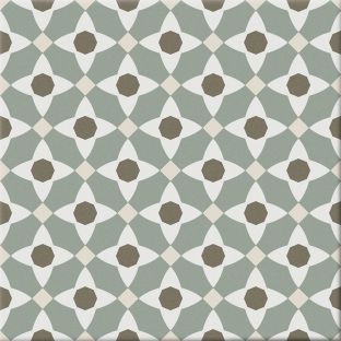 Keramische vloertegels - Hidra Manila Warm - 20x20 cm - 8,6mm dik