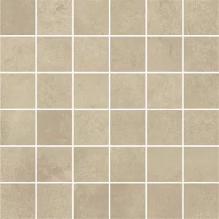 Mozaiek tegel - Tilorex Graca Cream Mat - 30x30 cm - Gerectificeerd - Keramisch - 9 mm dik - VTX60578
