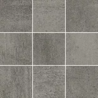Mozaiek tegel - Tilorex Neudorf Grey Mat - 30x30 cm - Gerectificeerd - Keramisch - 8 mm dik - VTX60681