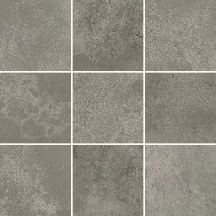 Mozaiek tegel - Tilorex Picanello Grey Mat - 30x30 cm - Gerectificeerd - Keramisch - 8 mm dik - VTX61120