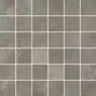 Mozaiek tegel - Tilorex Picanello Grey Mat - 30x30 cm - Gerectificeerd - Keramisch - 8 mm dik - VTX61124