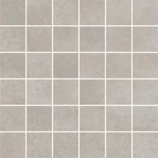 Mozaiek tegel - Tilorex Sants Light grey Mat - 30x30 cm - Gerectificeerd - Keramisch - 8 mm dik - VTX60309