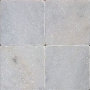 Natuursteen Wit marmer anticato - 20x20 cm - 10 mm dik