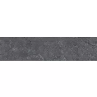Traptegel - Tilorex Pablo Graphite Mat - 30x120 cm - Gerectificeerd - Keramisch - 93 mm dik - VTX60340
