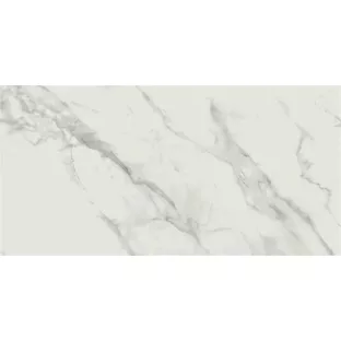 Vloer en wandtegel - Tilorex Calacatta marmer white Mat - 60x120 cm - Gerectificeerd - Keramisch - 8 mm dik - VTX60281