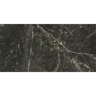 Vloer en wandtegel - Tilorex Oro negro black Mat - 60x120 cm - Gerectificeerd - Keramisch - 8 mm dik - VTX60190
