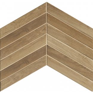 Vloertegel en wandtegel - Fapnest Oak Chevron - 7,5x45 cm - 9 mm dik