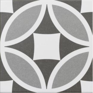 Vloertegel en wandtegel - Olympia Grey - 20x20 cm - 7 mm dik