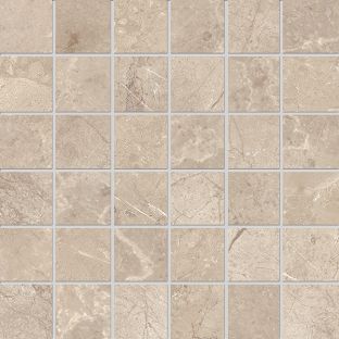 Vloertegel en wandtegel - Velvet Almond mozaiek 5x5 - 10 mm dik