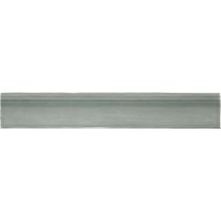 Wandtegel - Moldura Colonial Jade glans - 5x30 cm - 8mm dik