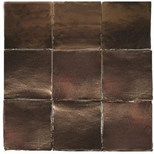 Wandtegel - Oud Hollandse witjes Goud - 13x13 cm - 10mm dik