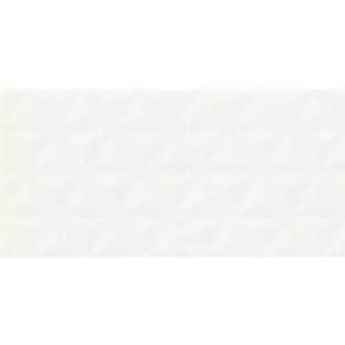 Wandtegel - Tilorex Saint-Merri White structuur Zacht glanzend - 30x60 cm - Gerectificeerd - Keramisch - 9 mm dik - VTX60632