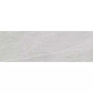 Wandtegel - Tilorex Zisa Light grey Mat - 40x120 cm - Gerectificeerd - Keramisch - 12 mm dik - VTX61024