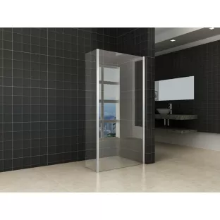 YDAY Eco-Combi - Inloopdouche & zijwand - 120 x 30 cm - 8 mm dik veiligheidsglas - Nano coating