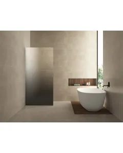 Wiesbaden slim glasplaat - Spiegelrook naar helder glas - 120x200 cm - 8 mm veiligheidsglas - NANO coating