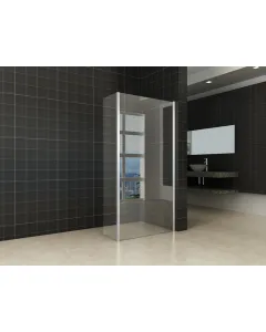 YDAY Eco-Combi - Inloopdouche & zijwand - 120 x 30 cm - 8 mm dik veiligheidsglas - Nano coating